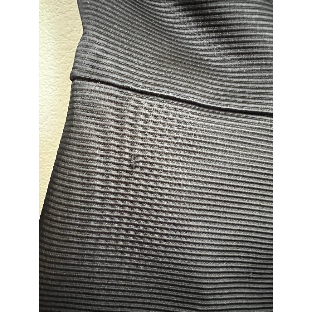 Coast Dress Short Black Strapless Ribbed Tafeta Front Bow US 8 - Picture 9 of 10